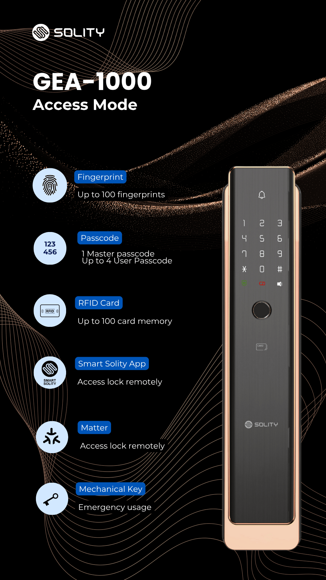 Solity Digital Lock GEA 1000 SINGAPORE