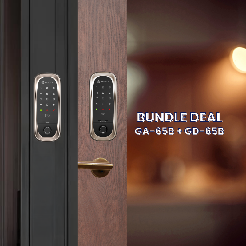 Solity digital lock bundle GA-65B GD-65B SINAGPORE