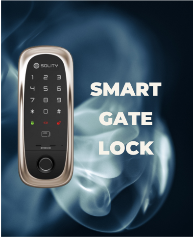 Smart gate lock