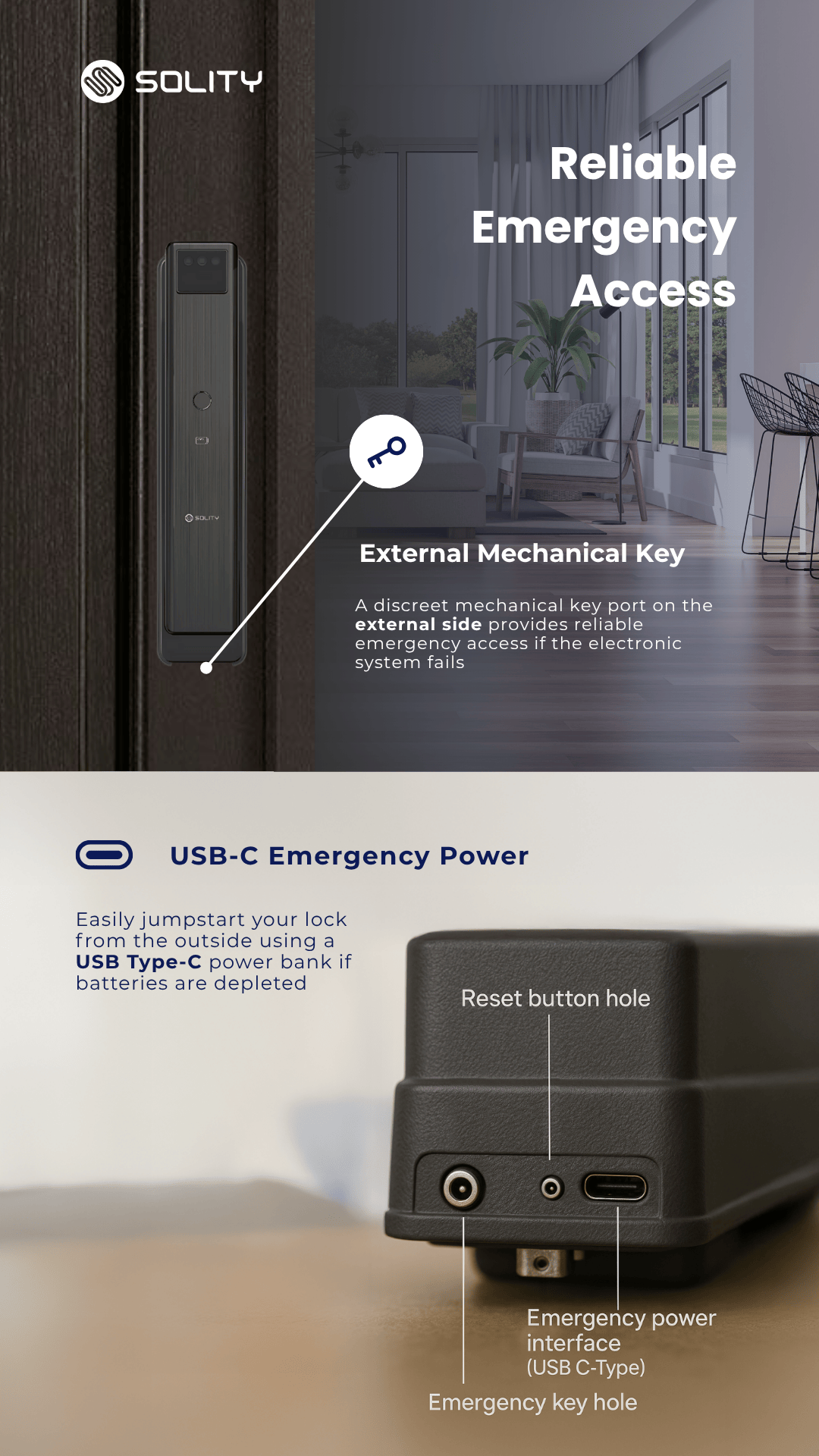 Solity Digital Lock GEA-1000 FACE