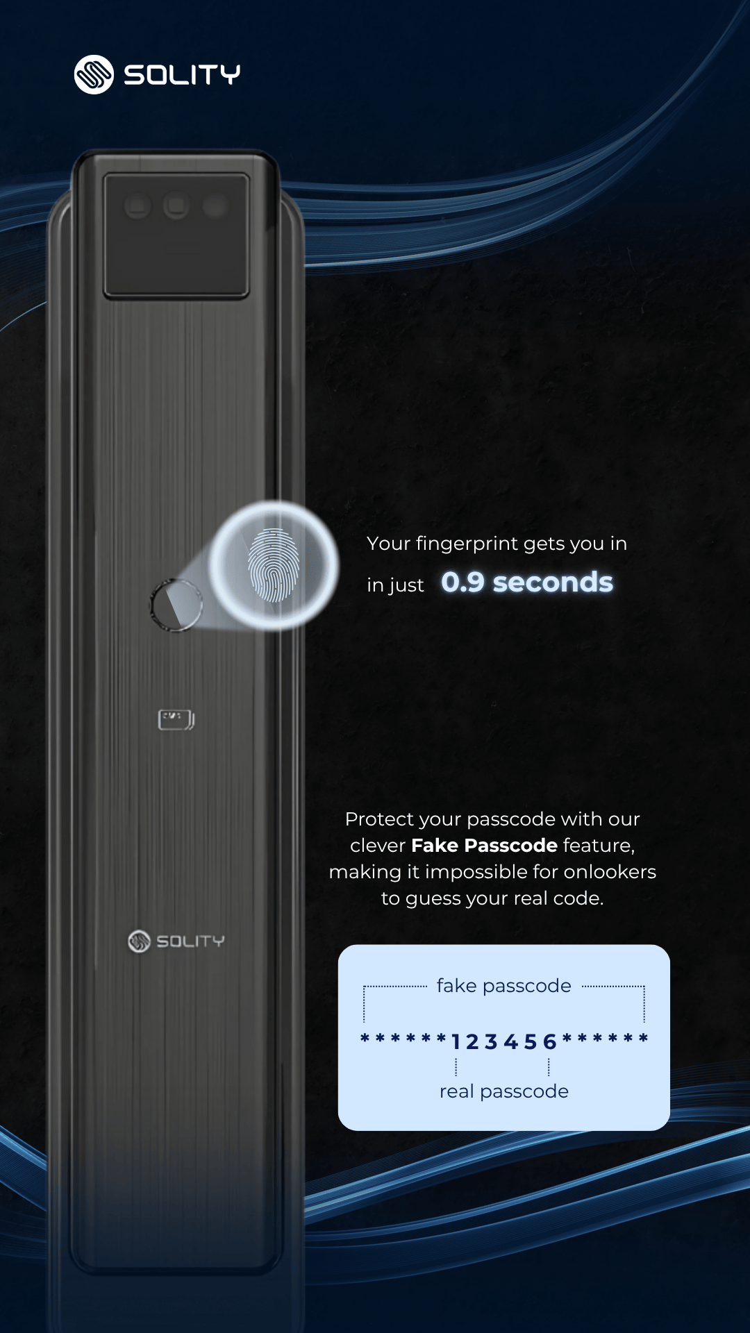 Solity Digital Lock GEA-1000 FACE
