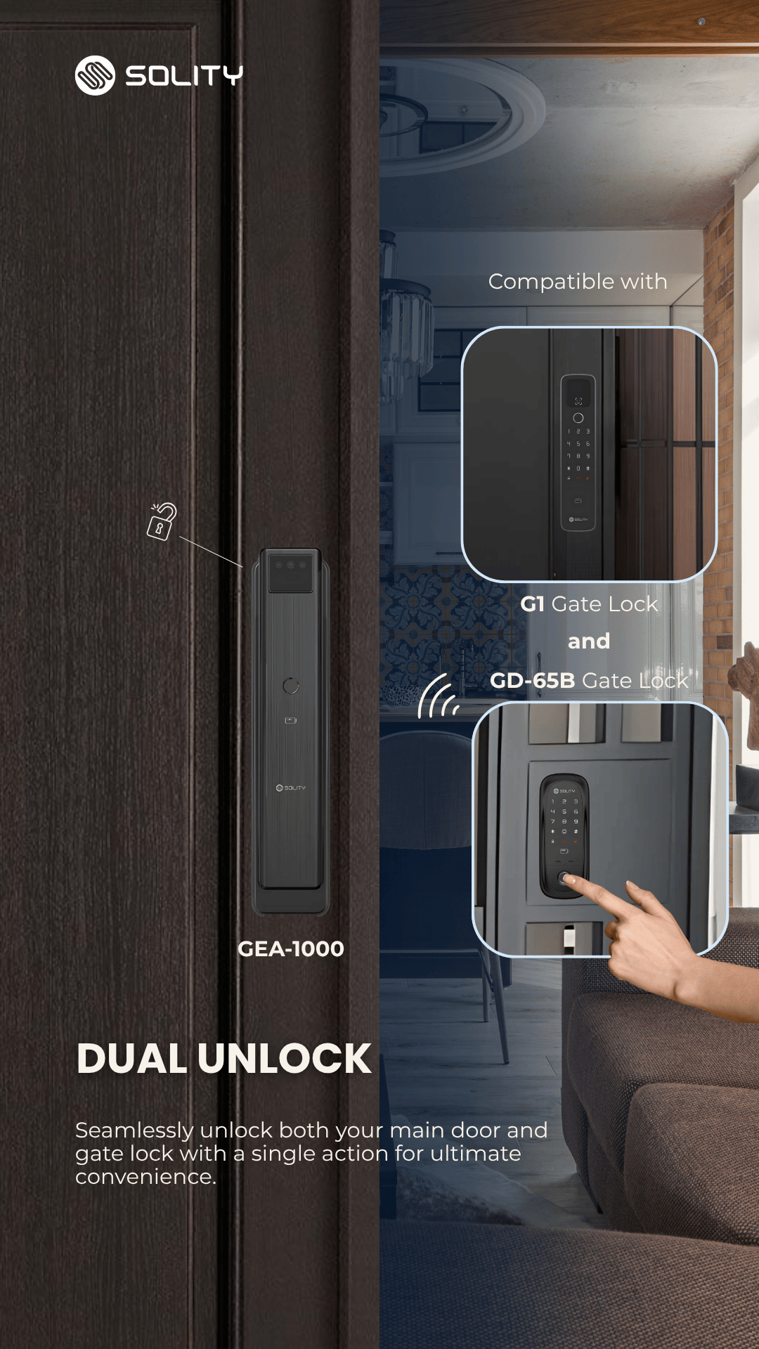 Solity Digital Lock GEA-1000 FACE