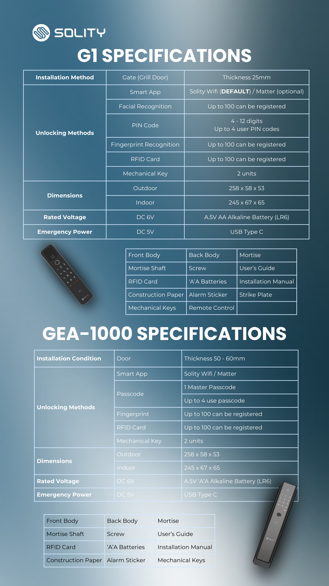GEA-1000 & G1 BUNDLE